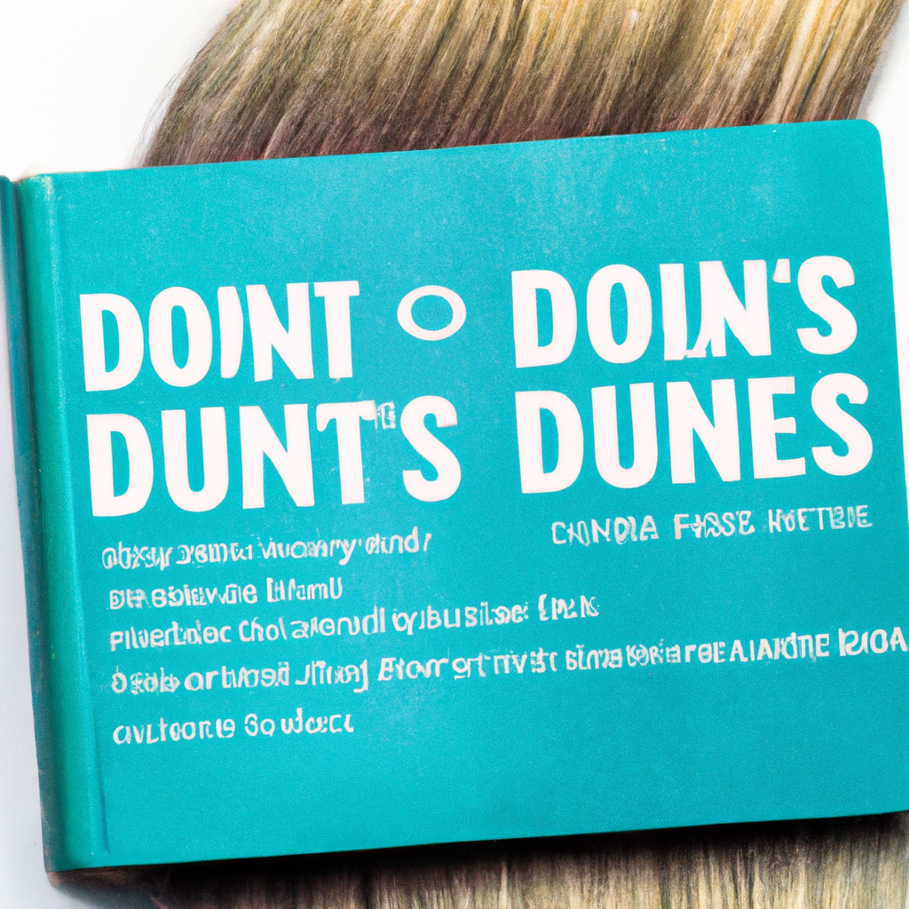 The Ultimate Guide to Haircare: Dos and Don’ts